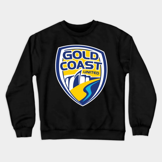 Gold coast football club | AFL Footy Crewneck Sweatshirt by euror-design